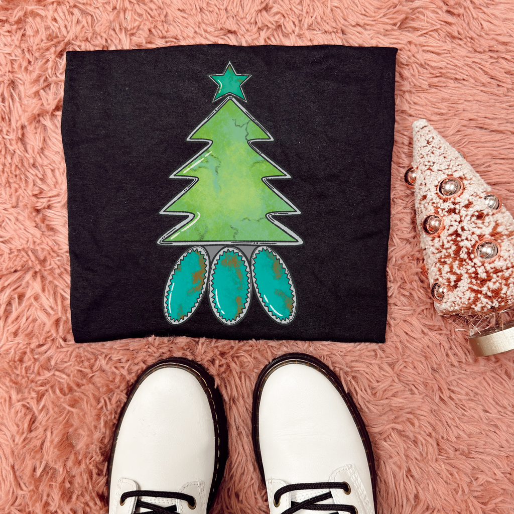 Turquoise Christmas Tree