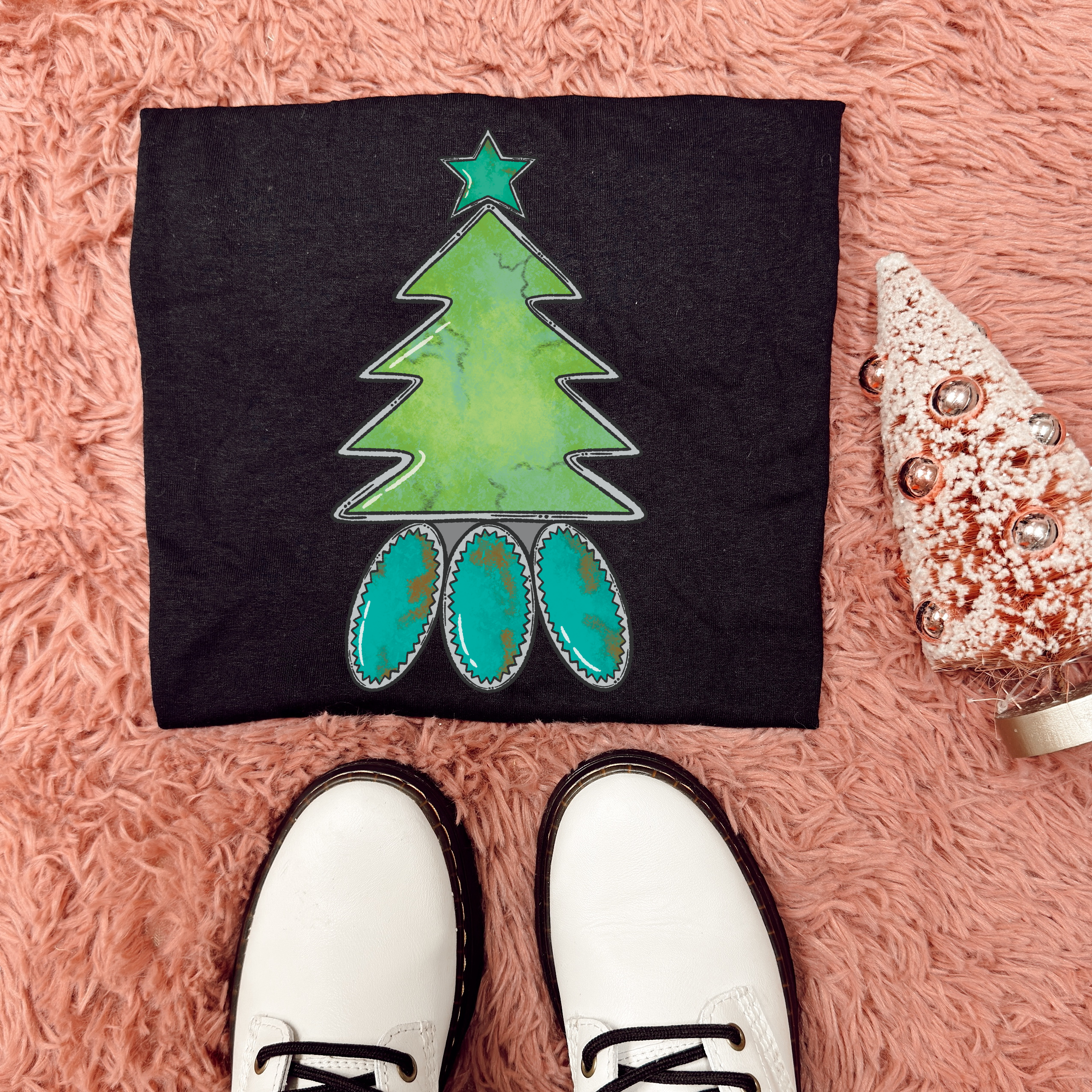 Turquoise Christmas Tree