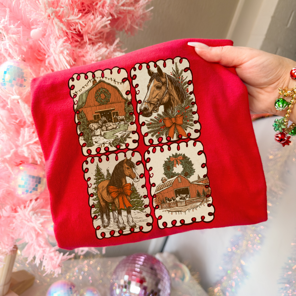 Christmas Stamps tee