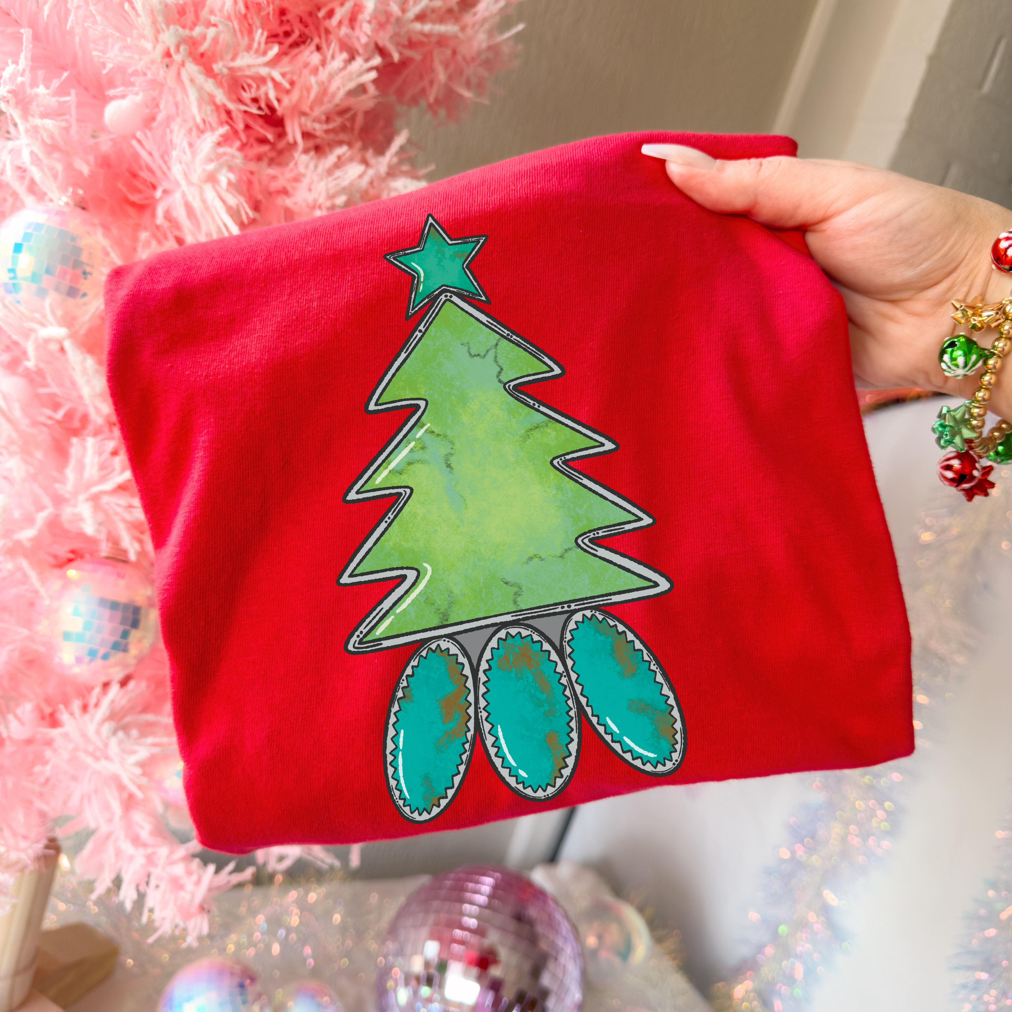 Turquoise Christmas Tree