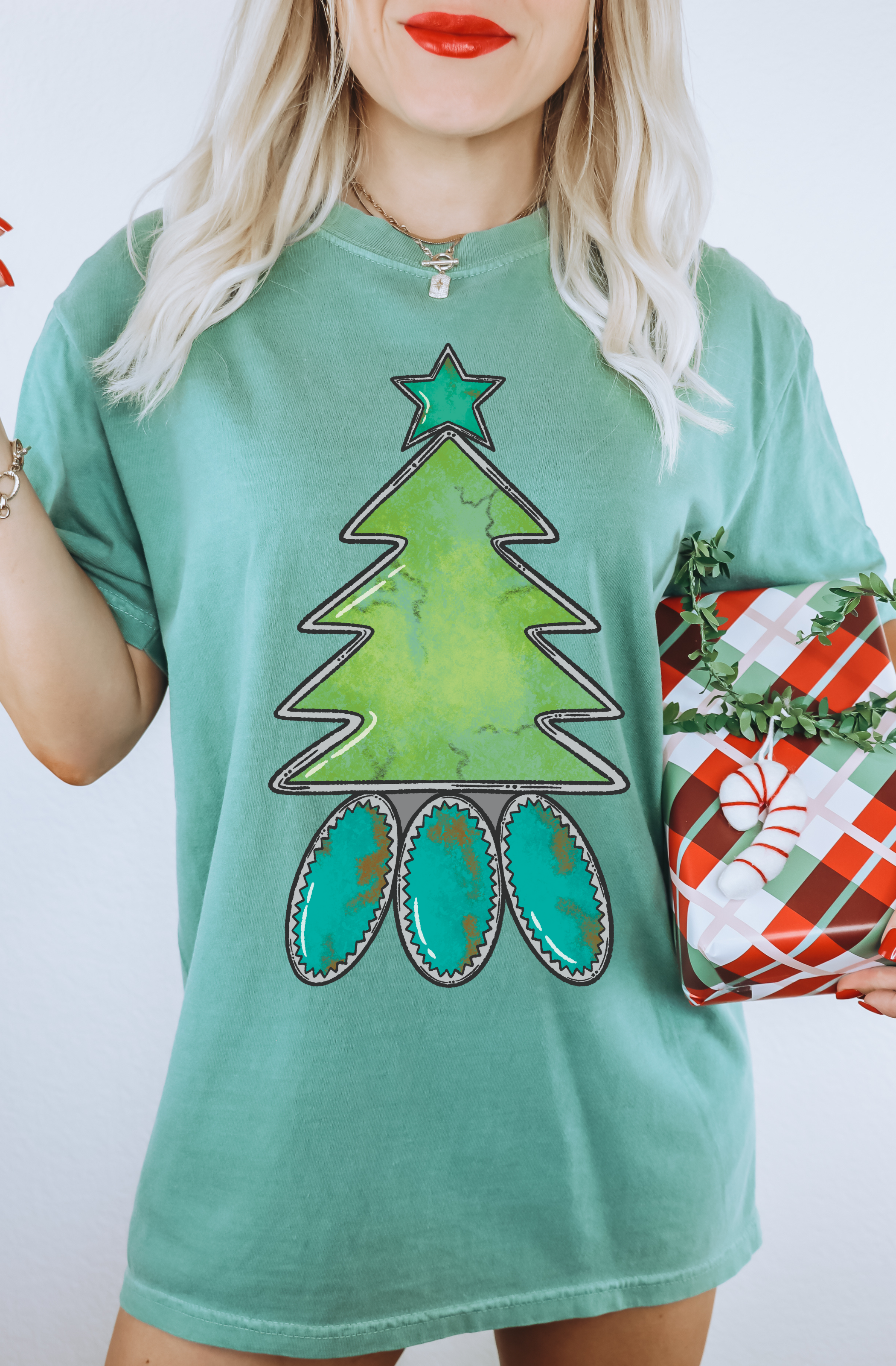 Turquoise Christmas Tree