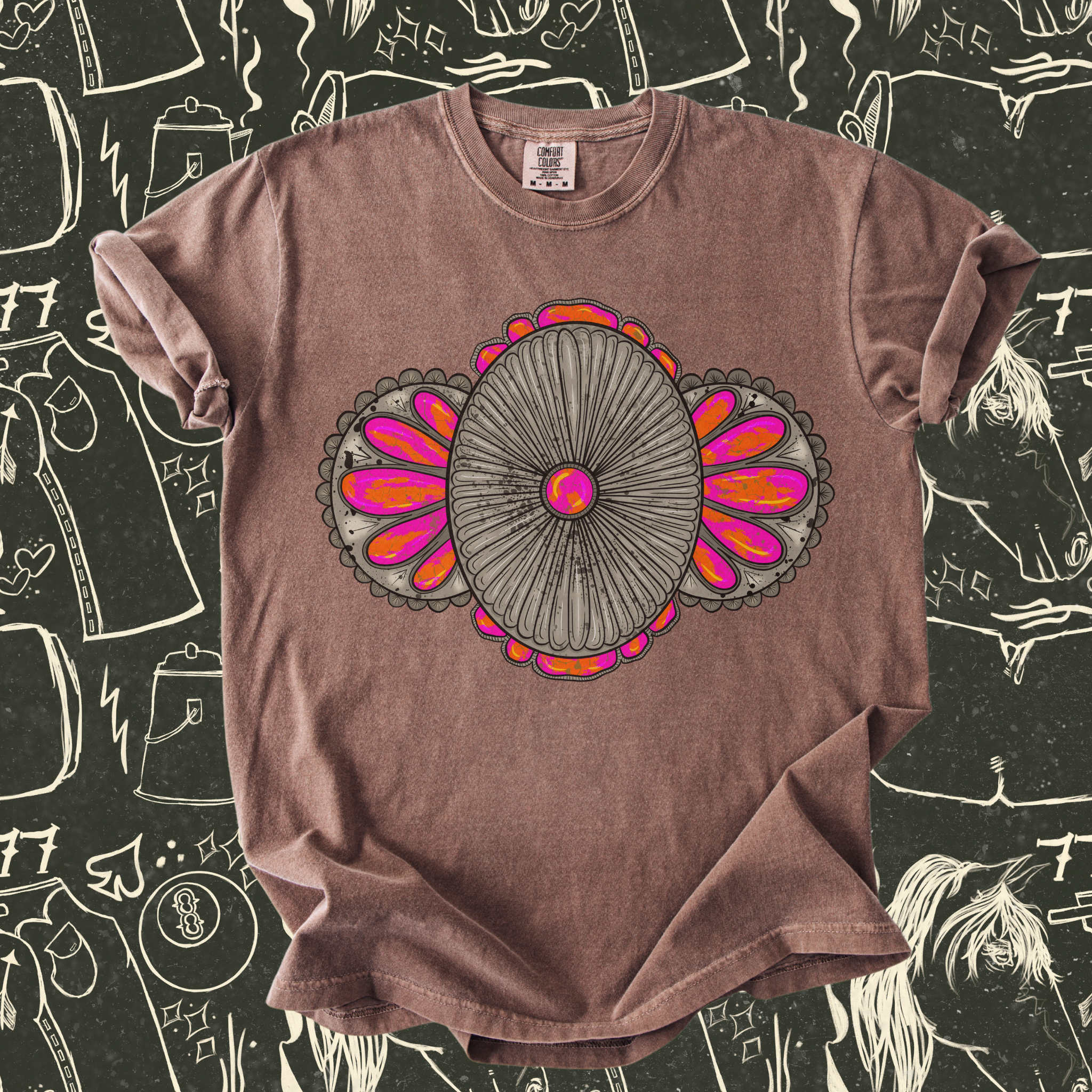 Hot Pink Stones tee