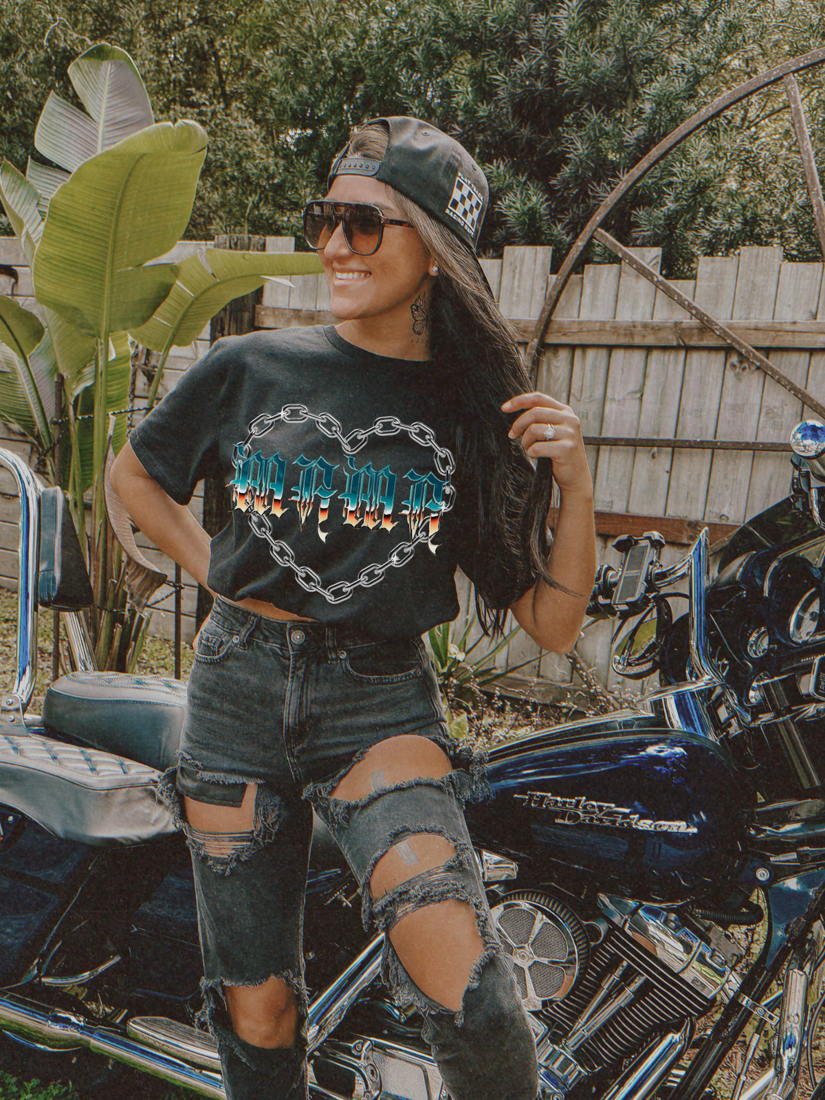 Chrome Mama tee