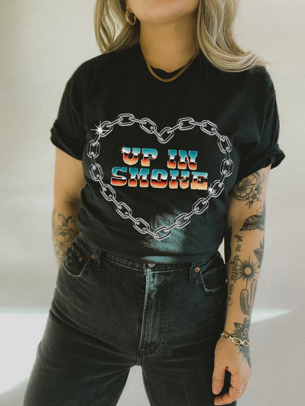 Chrome Up in Smoke Tee