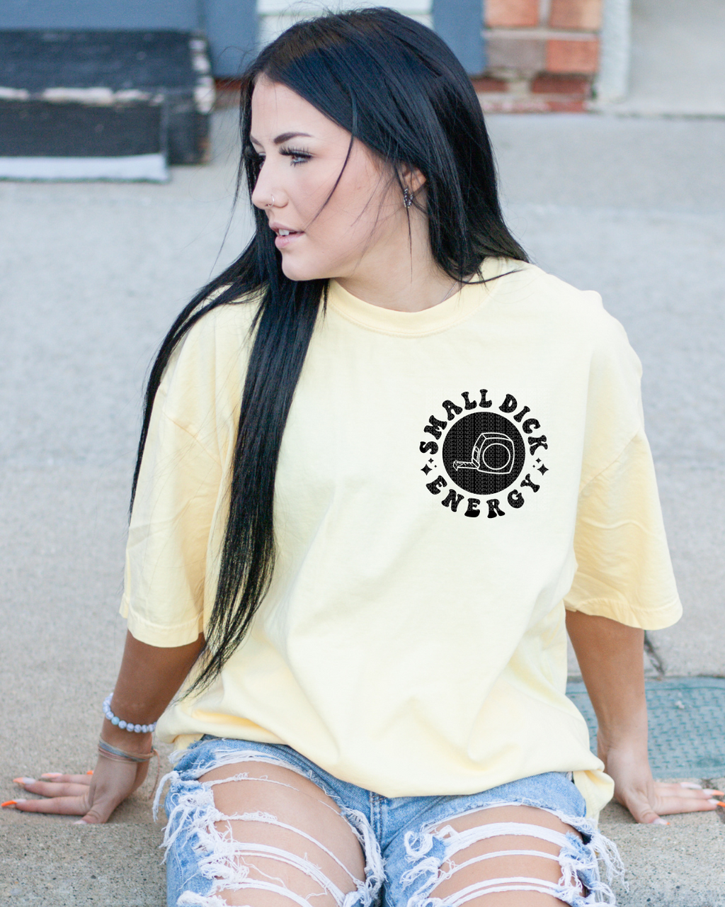3 Inches Feels like 8 Comfort Colors Tee