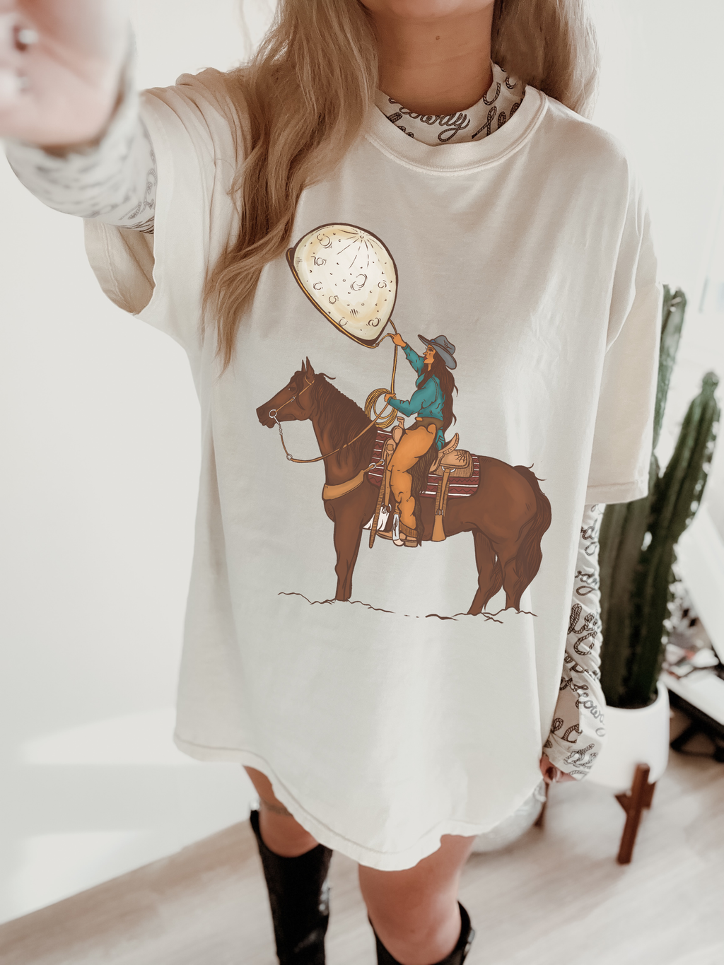 To the Moon tee