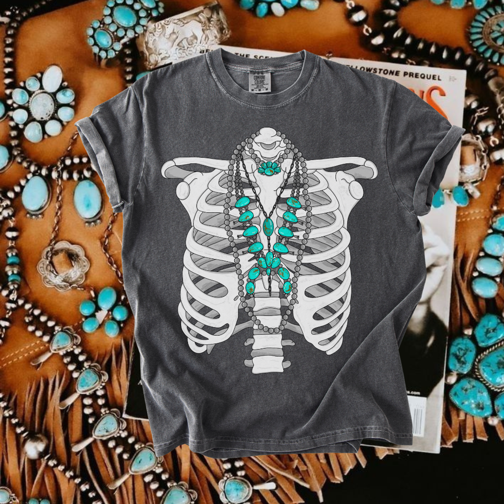 Bury me in Turq Tee