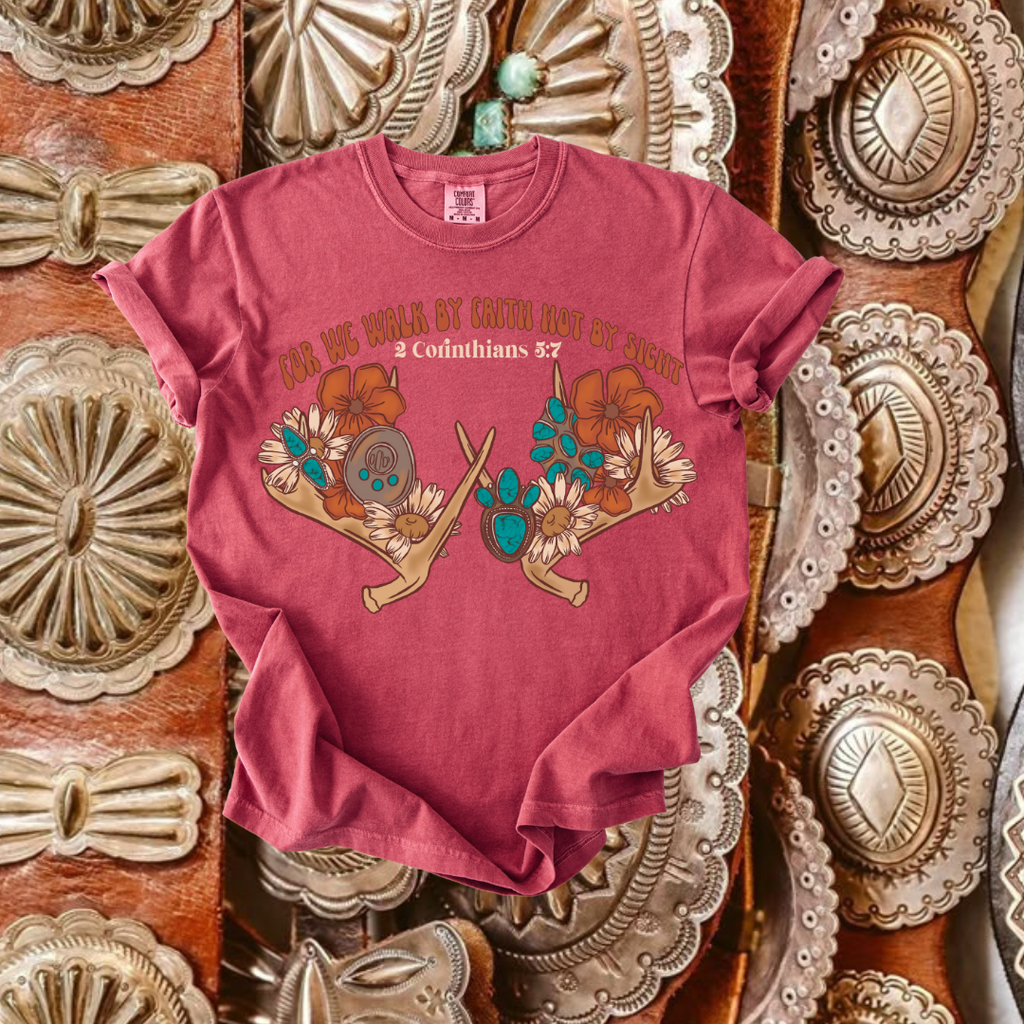 Walk by faith tee