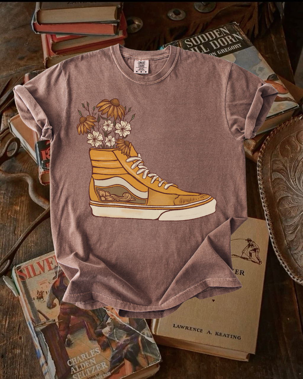Floral Off the wall tee