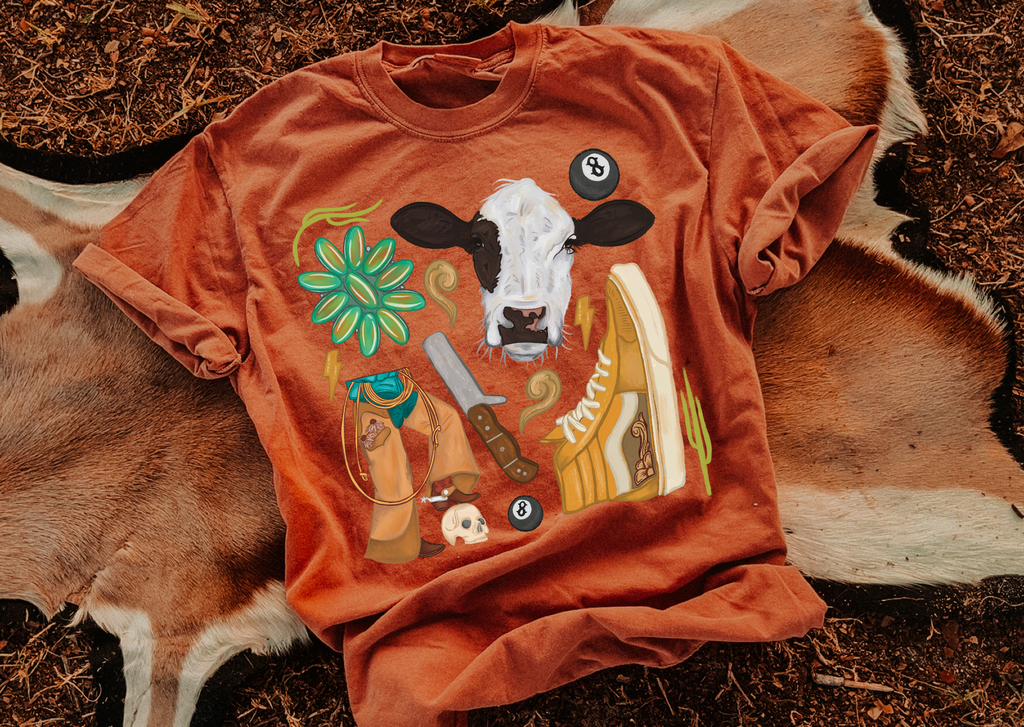 Western Collage tee