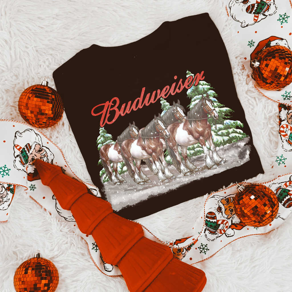 Budweiser Christmas tee