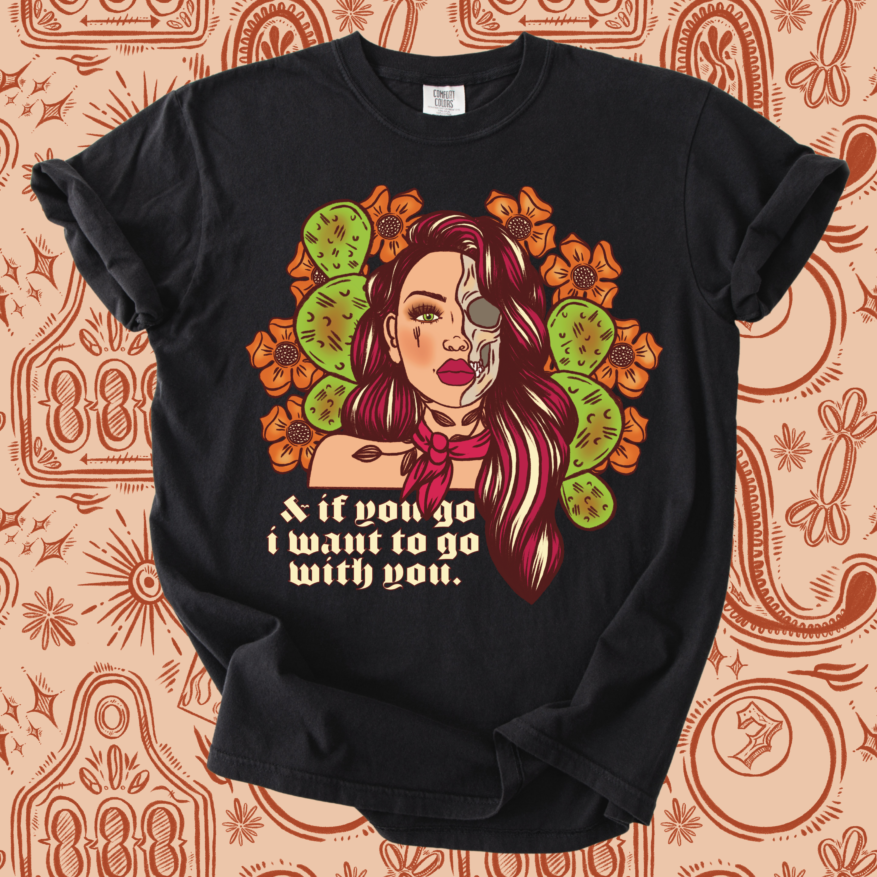 I want to go with you tee