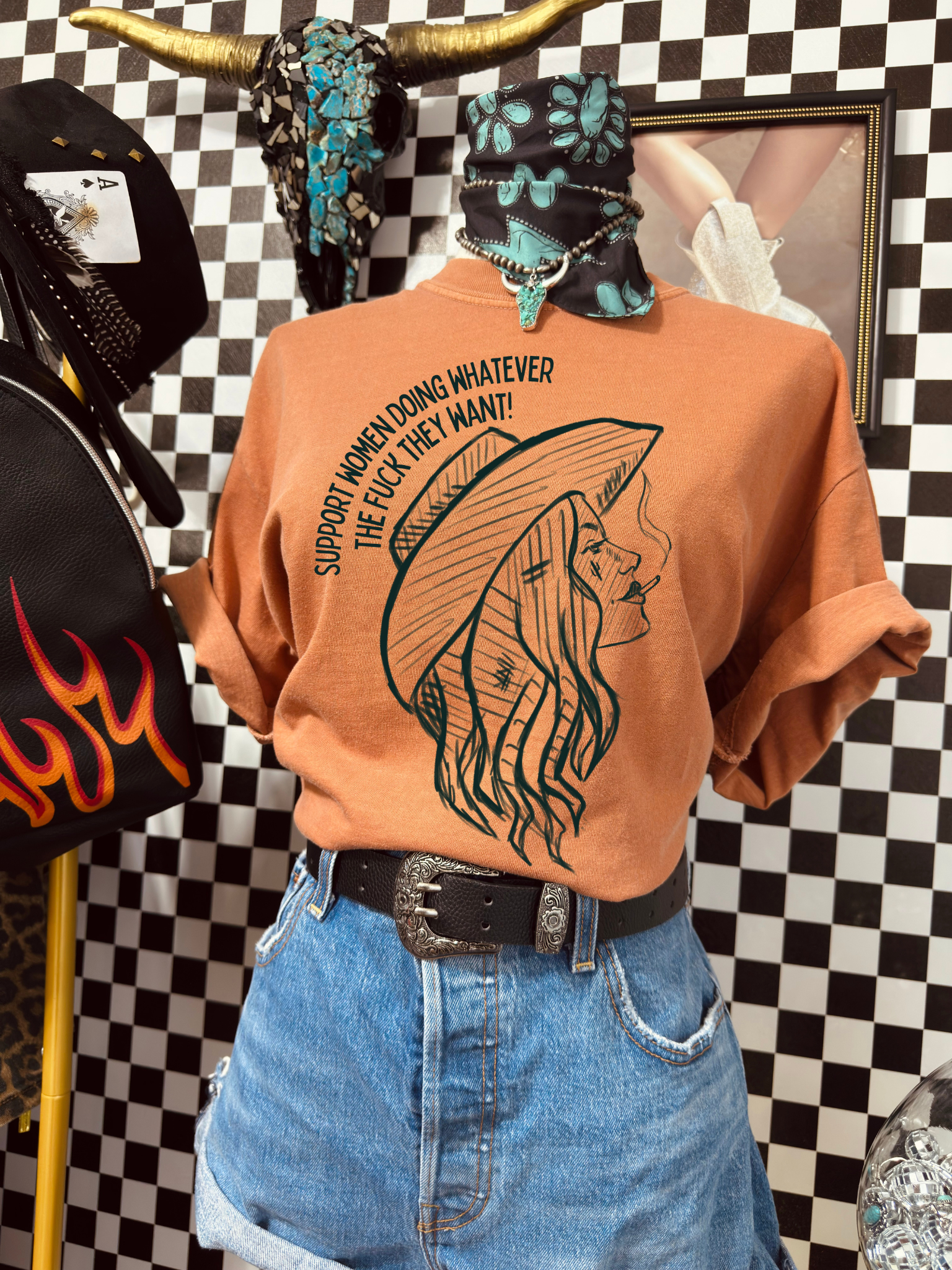 Support women tee