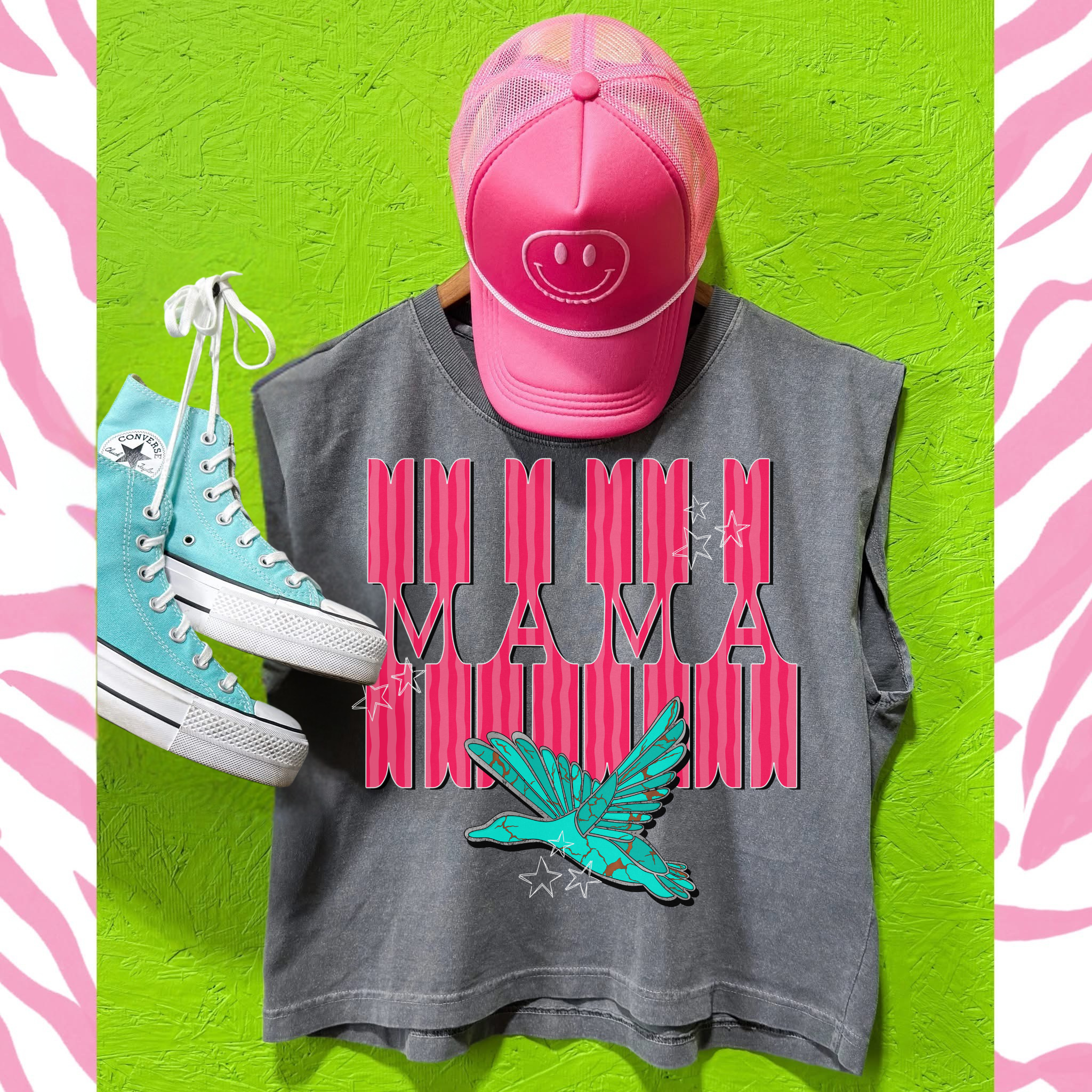 Mama Muscle tee