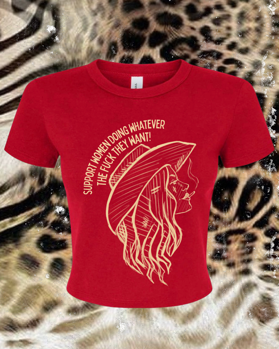 Women doing whatever raglan baby tee