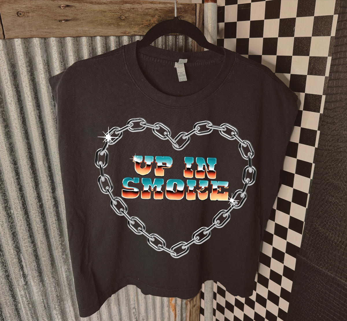 Up in Smoke muscle tee