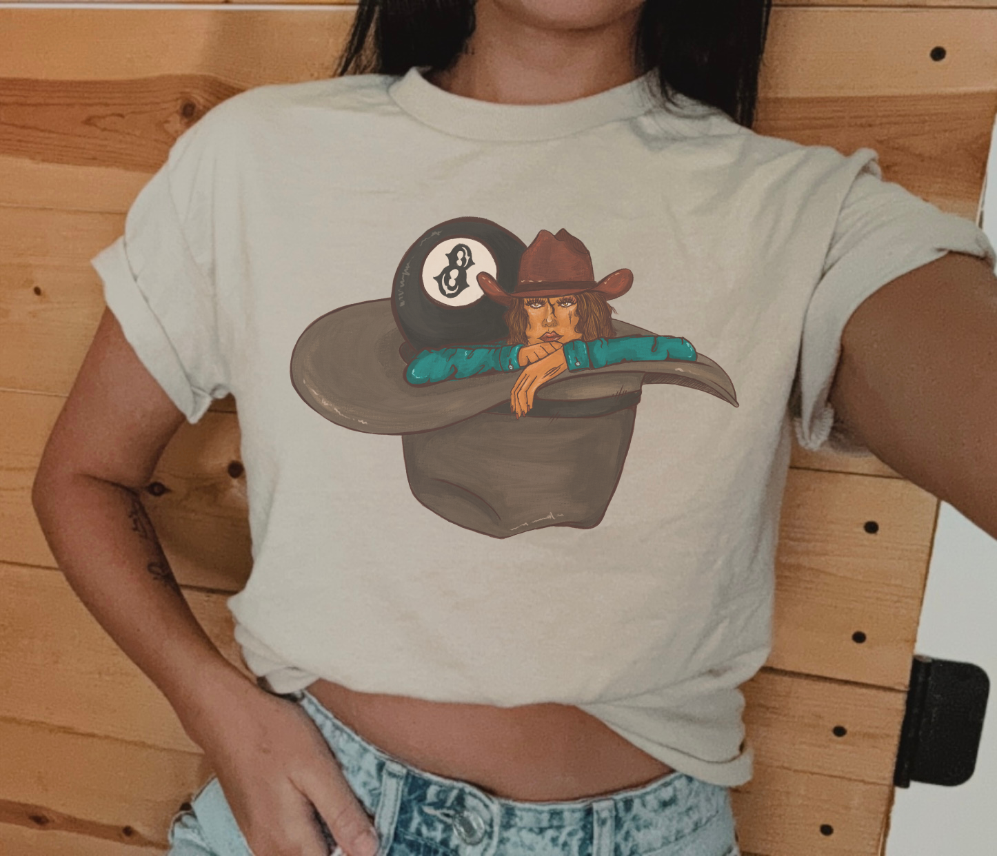 His Luck tee