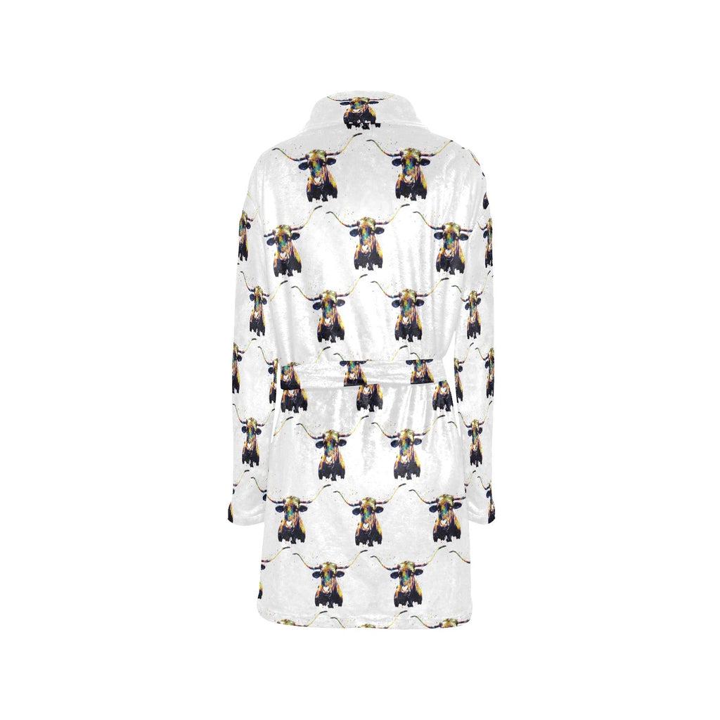 Longhorn Women's Western Bath Robe