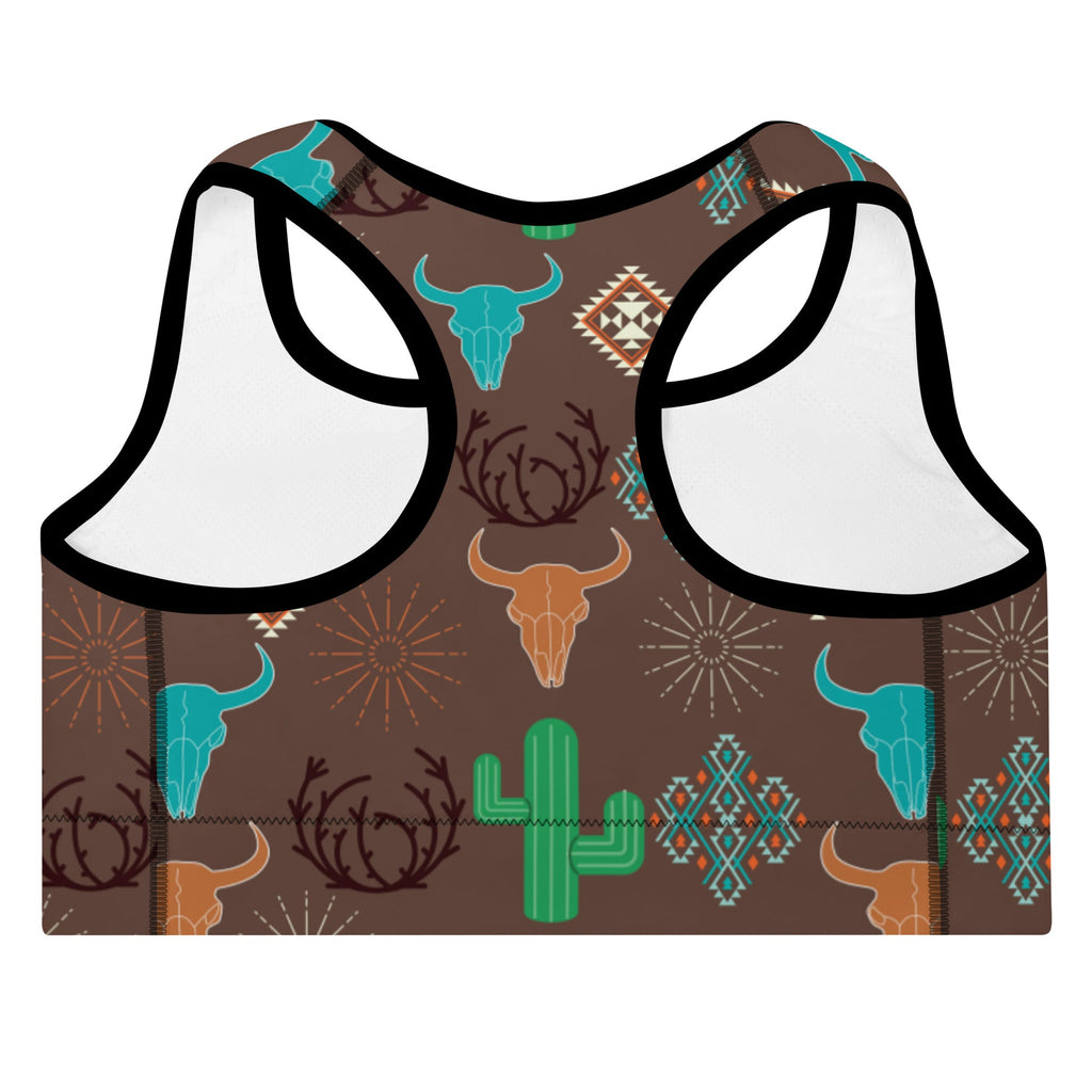 Bullhead Cactus Padded Sports Bra