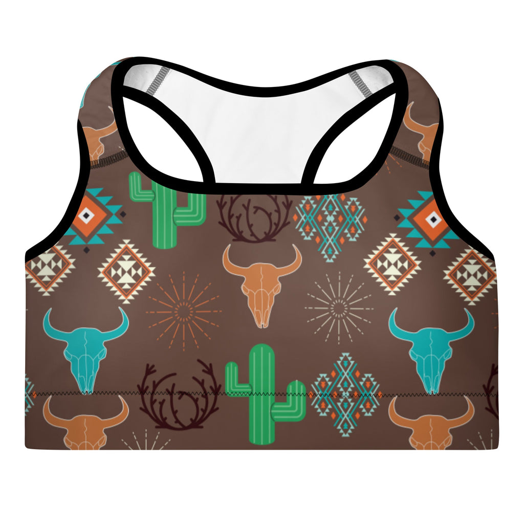 Bullhead Cactus Padded Sports Bra
