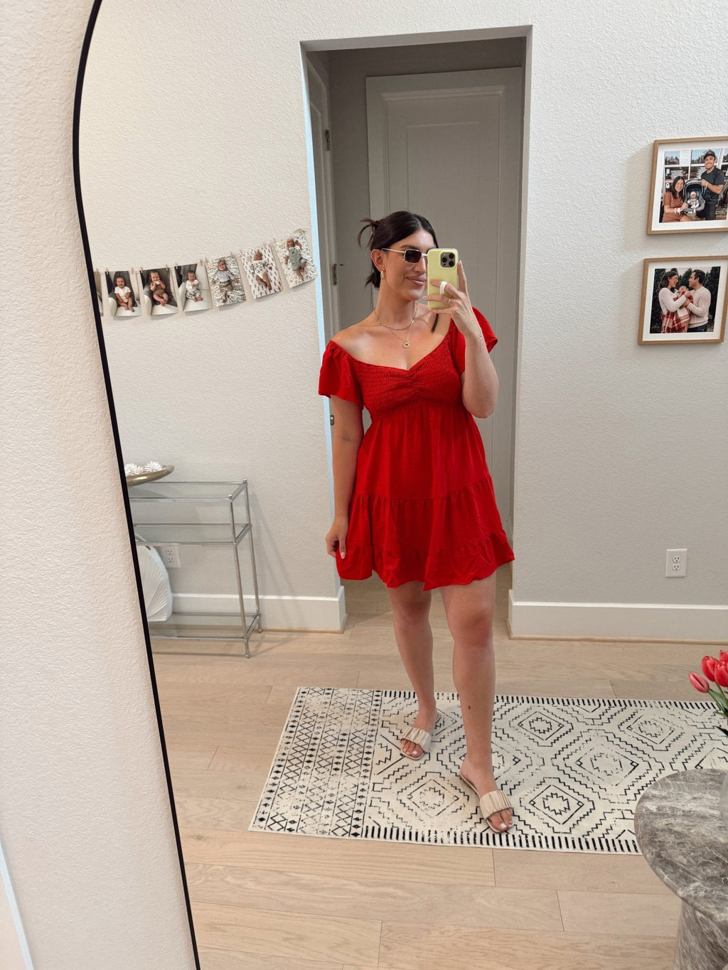Ava's Sweetheart Red Mini Dress - DOORBUSTER
