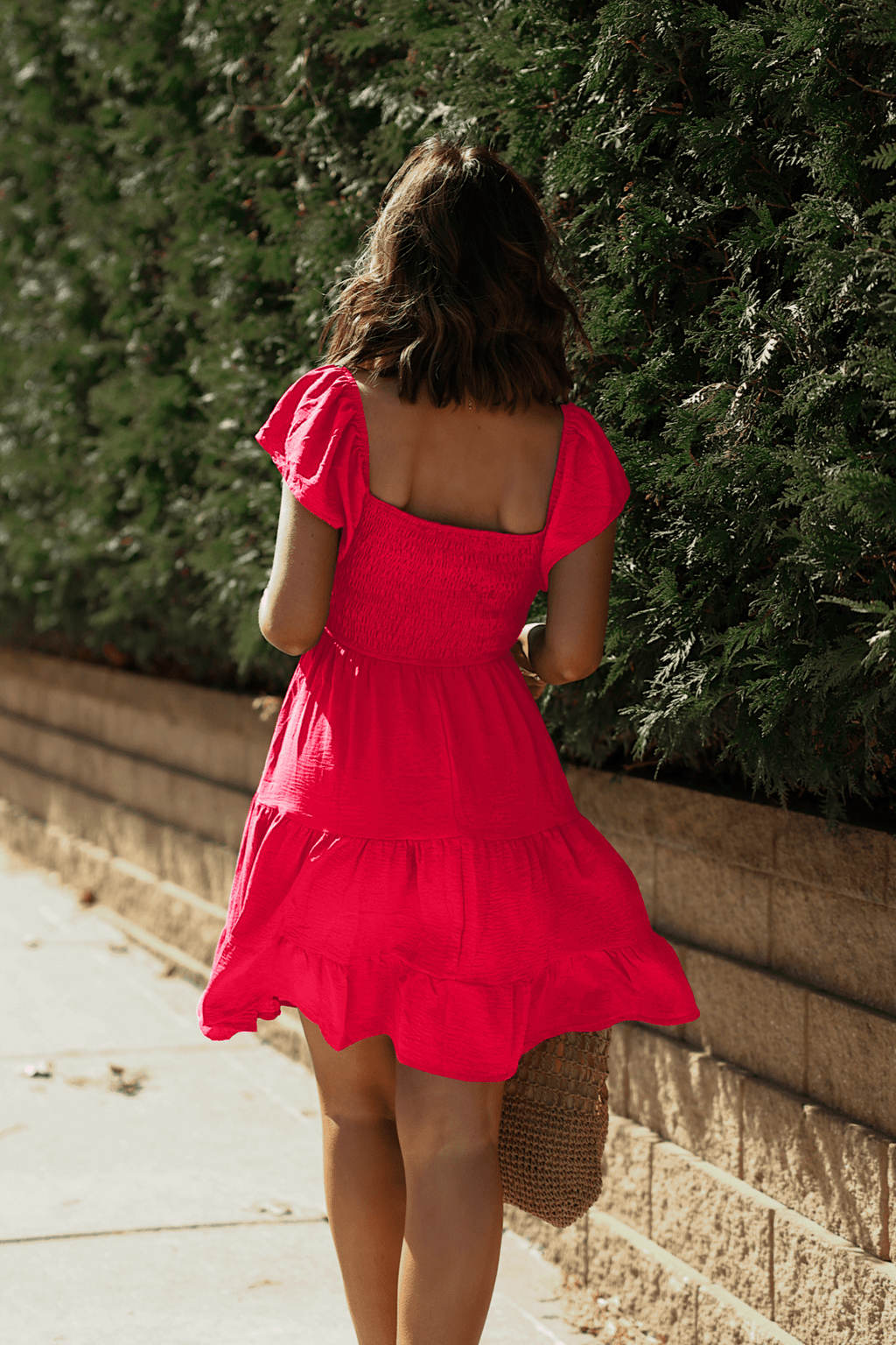 Ava's Sweetheart Red Mini Dress - DOORBUSTER