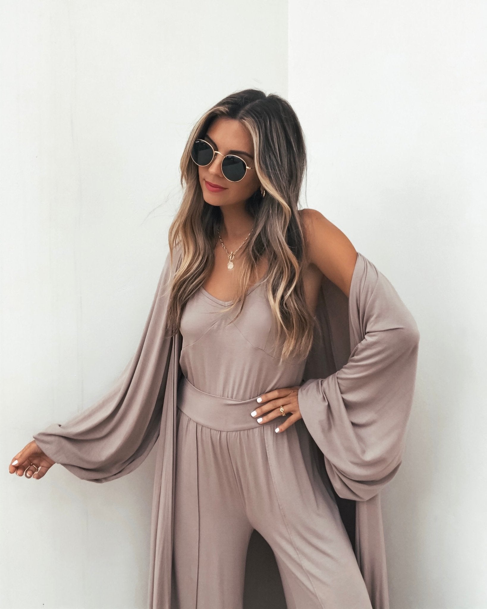 Buttery Soft Taupe Cami Tank Top - FINAL SALE