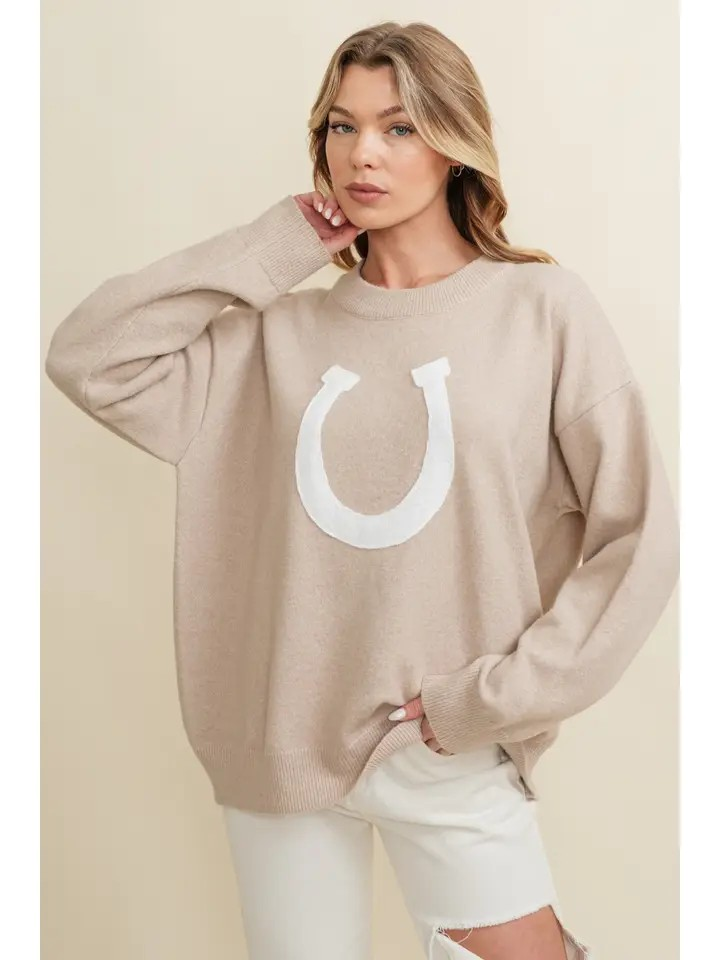 The Morgan Horseshoe Sweater