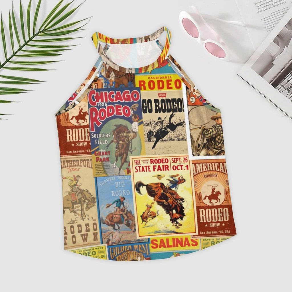 Baha Ranch New Vintage Rodeo Poster Tank Top