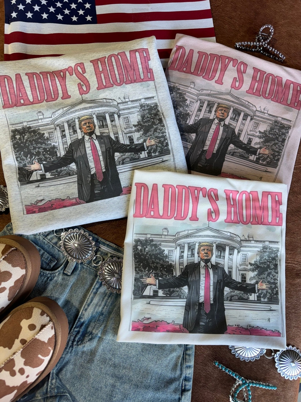 Daddy's Home Trump Graphic Sweatshirt