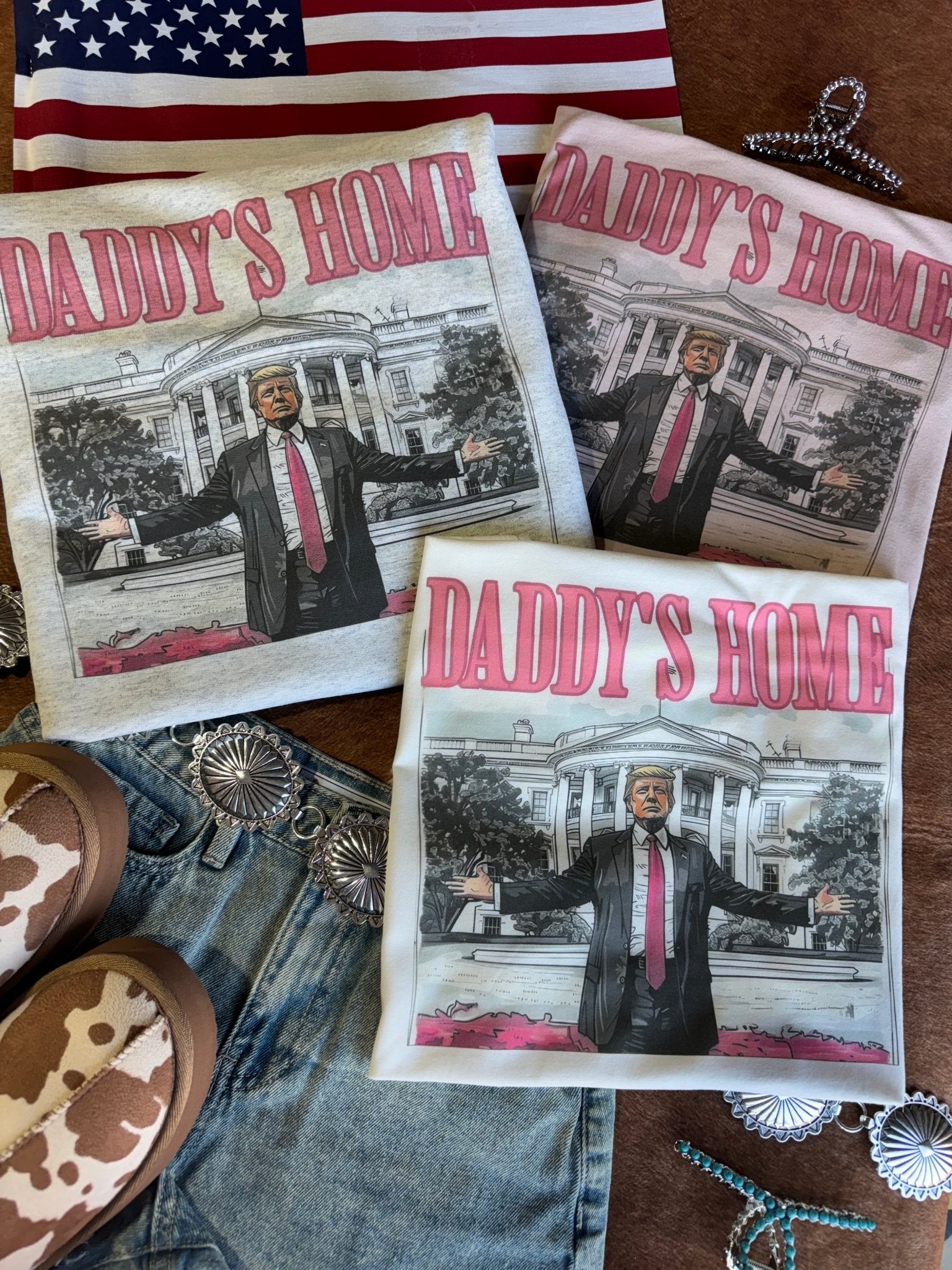 Daddy's Home Trump Graphic Sweatshirt