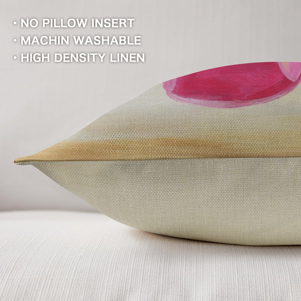 Pink Cowgirl Horse Pillow Case