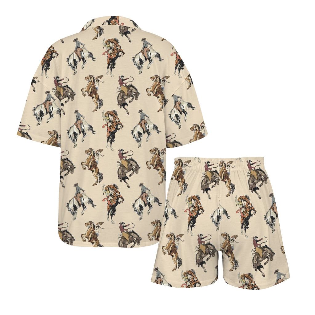 Baha Ranch Vintage Cowgirl Women's Pajamas Made in America