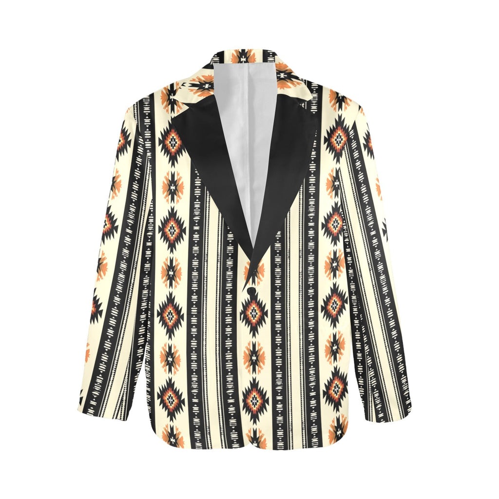 Colores De Mexico Mariachi Aztec Women's Blazer