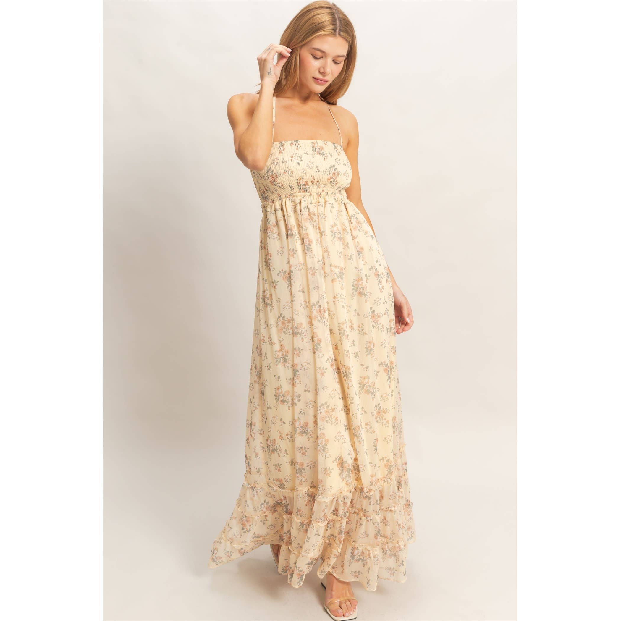Golden Glow Dress