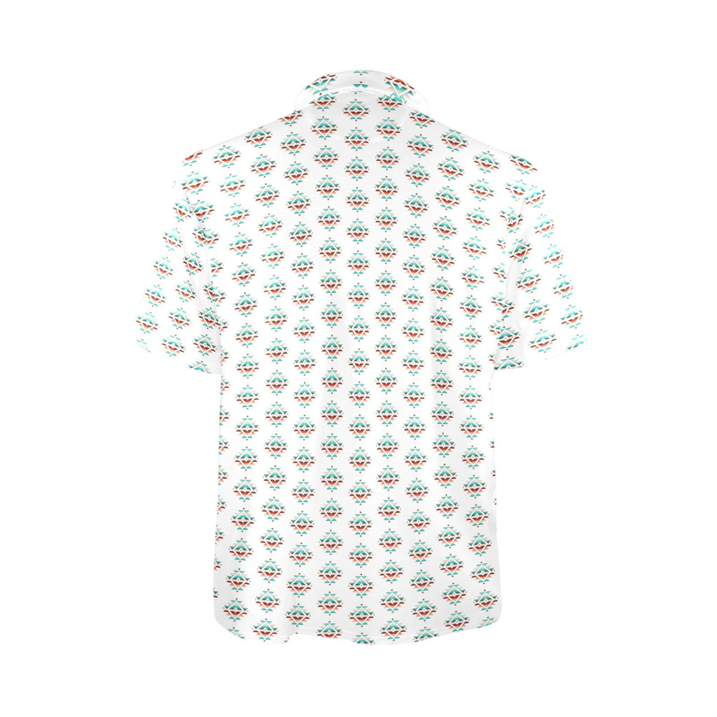 Serape Aztec Polo Style Shirt