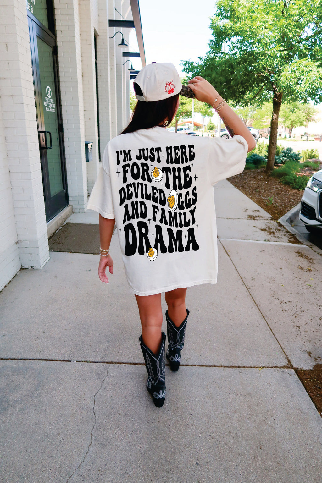 Deviled Eggs and Family Drama Graphic Tee