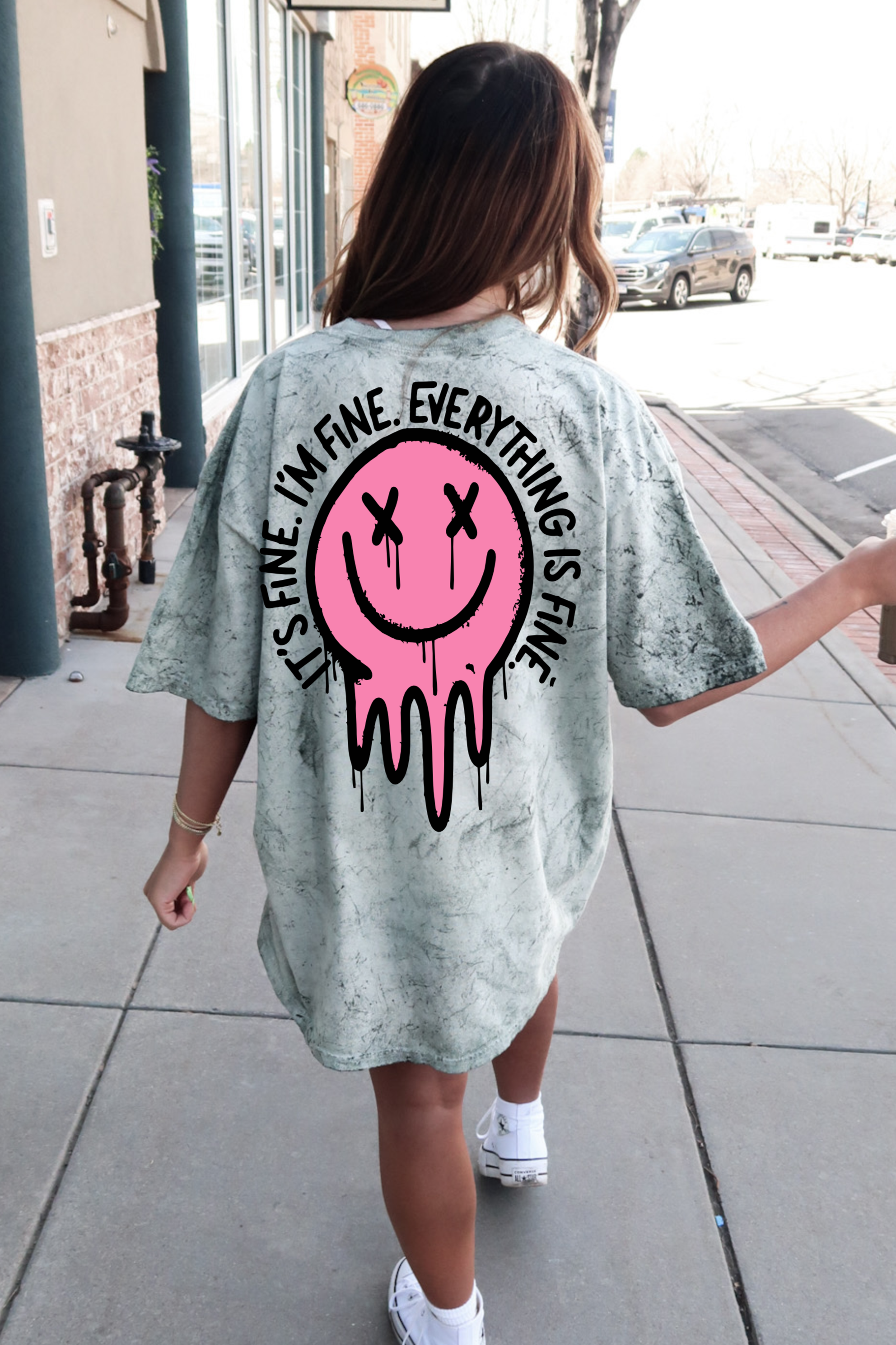 It's Fine Smiley Graphic