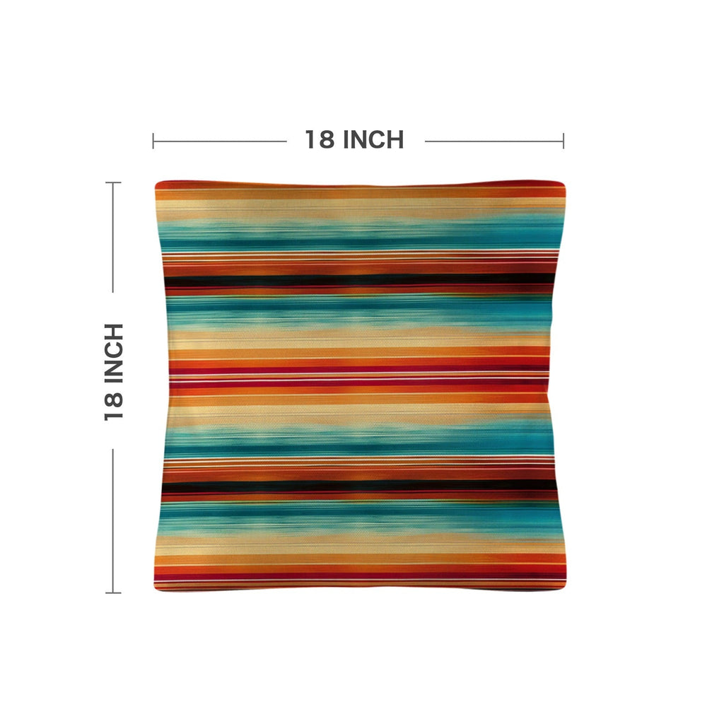 Southwest Serape Pillow Case 18x18" Made in America