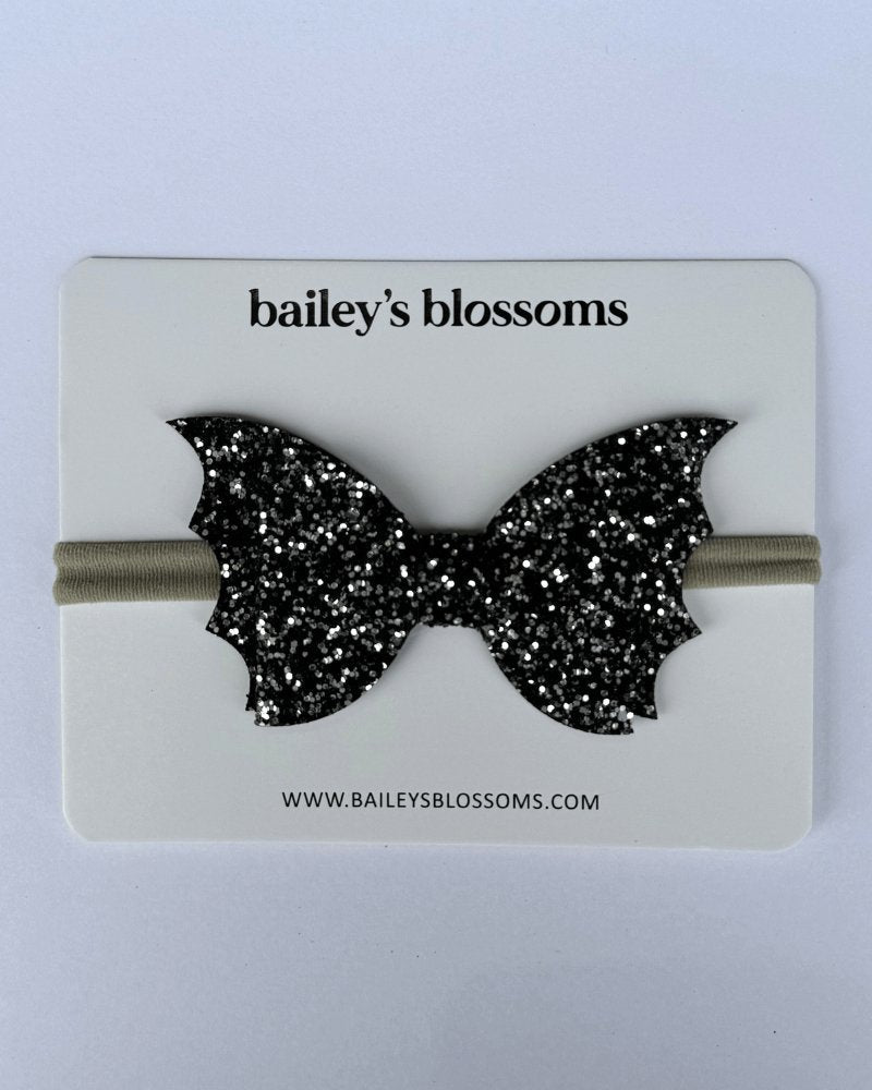 Glitter Bat Headband