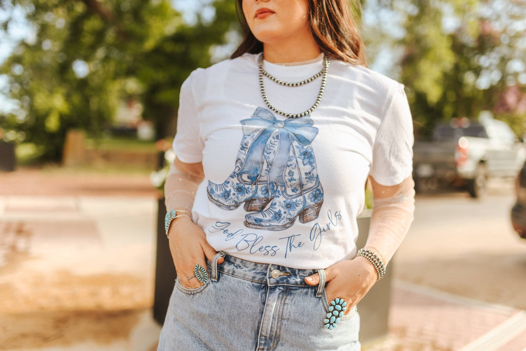 God Bless The Girls Graphic Tee