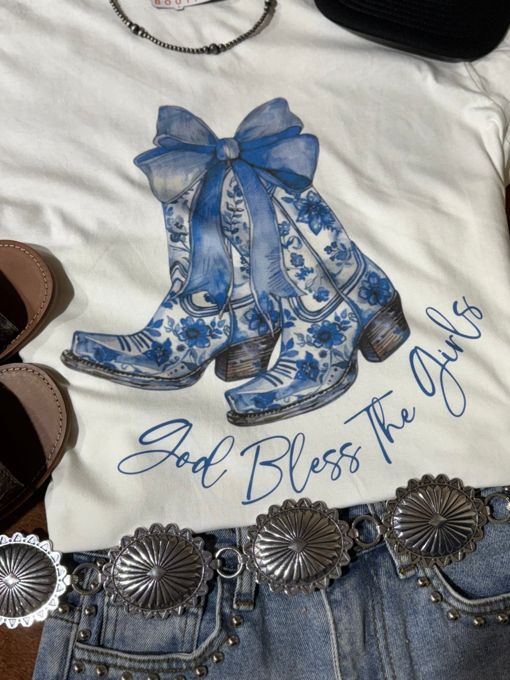 God Bless The Girls Graphic Tee