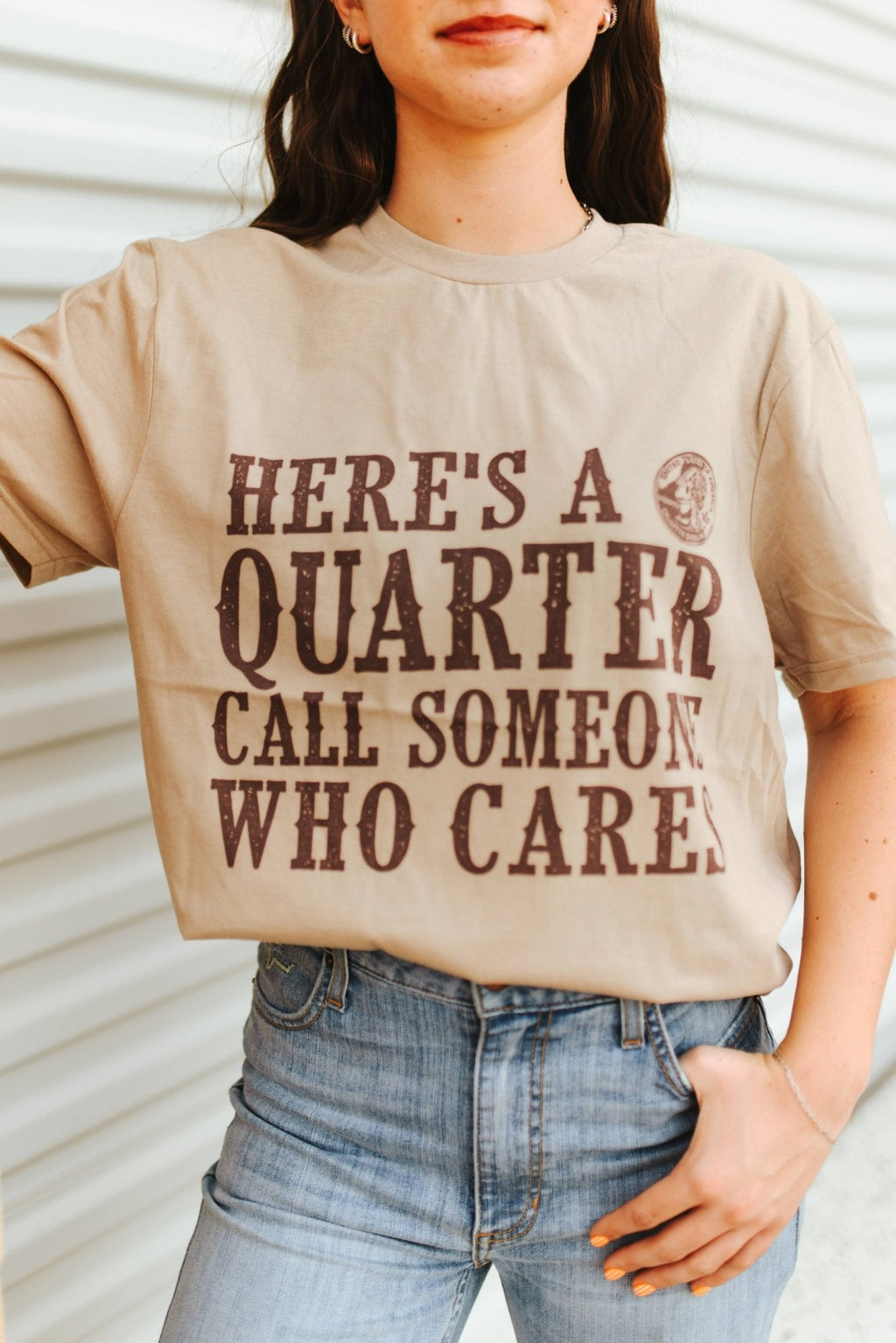 Here's A Quarter Graphic Tee