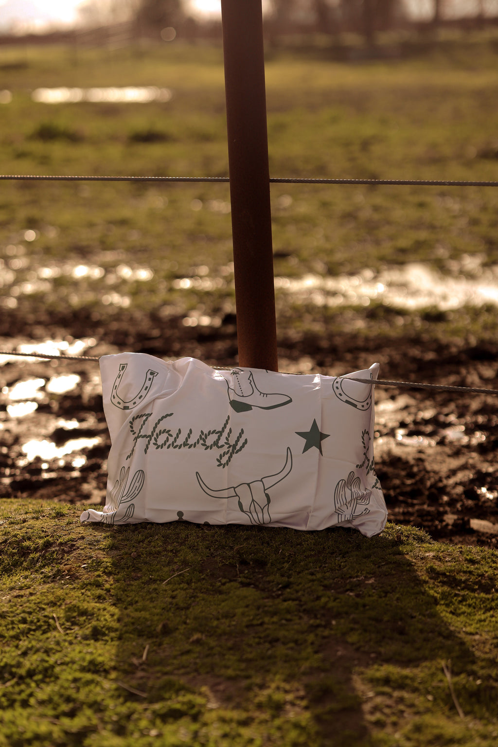 Howdy Satin Pillow Case