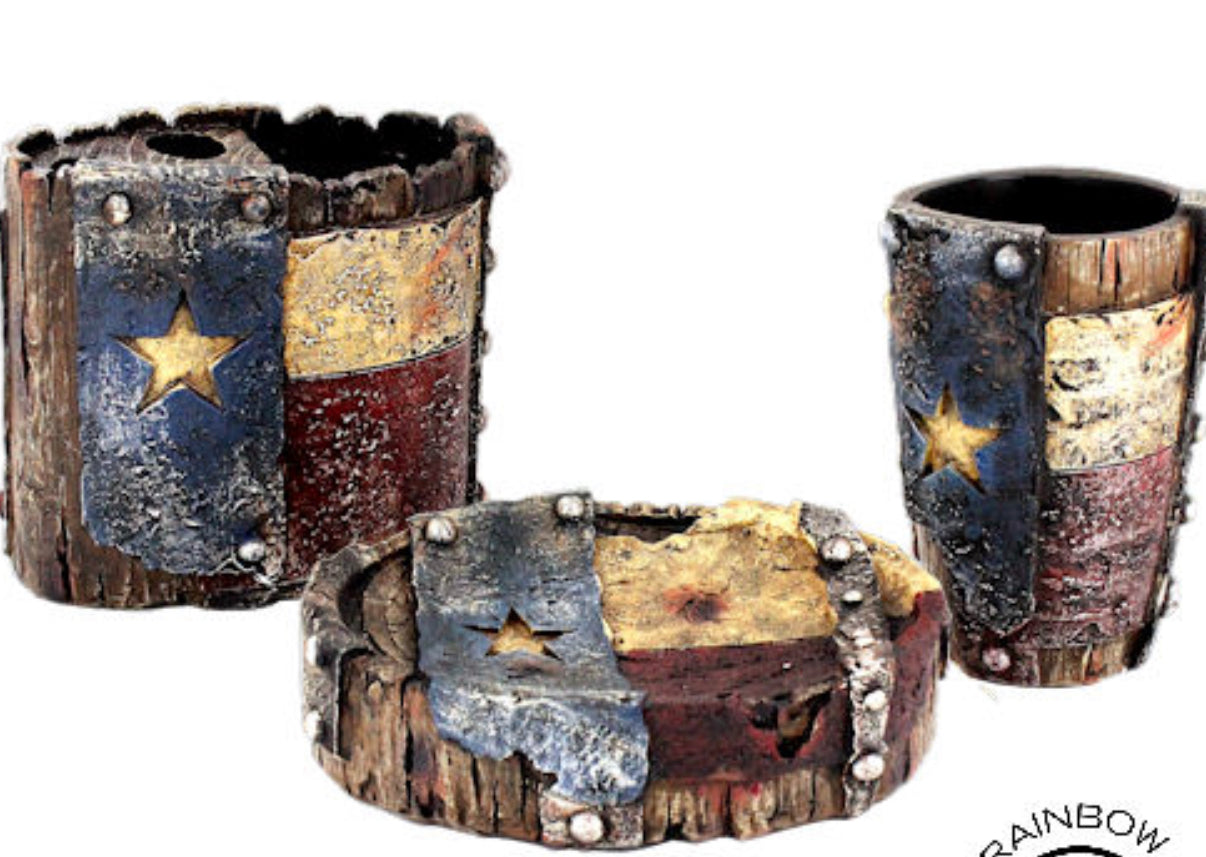 Texas Star Bathroom Set