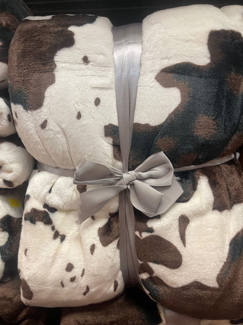 Cow Print Super Plush Blanket