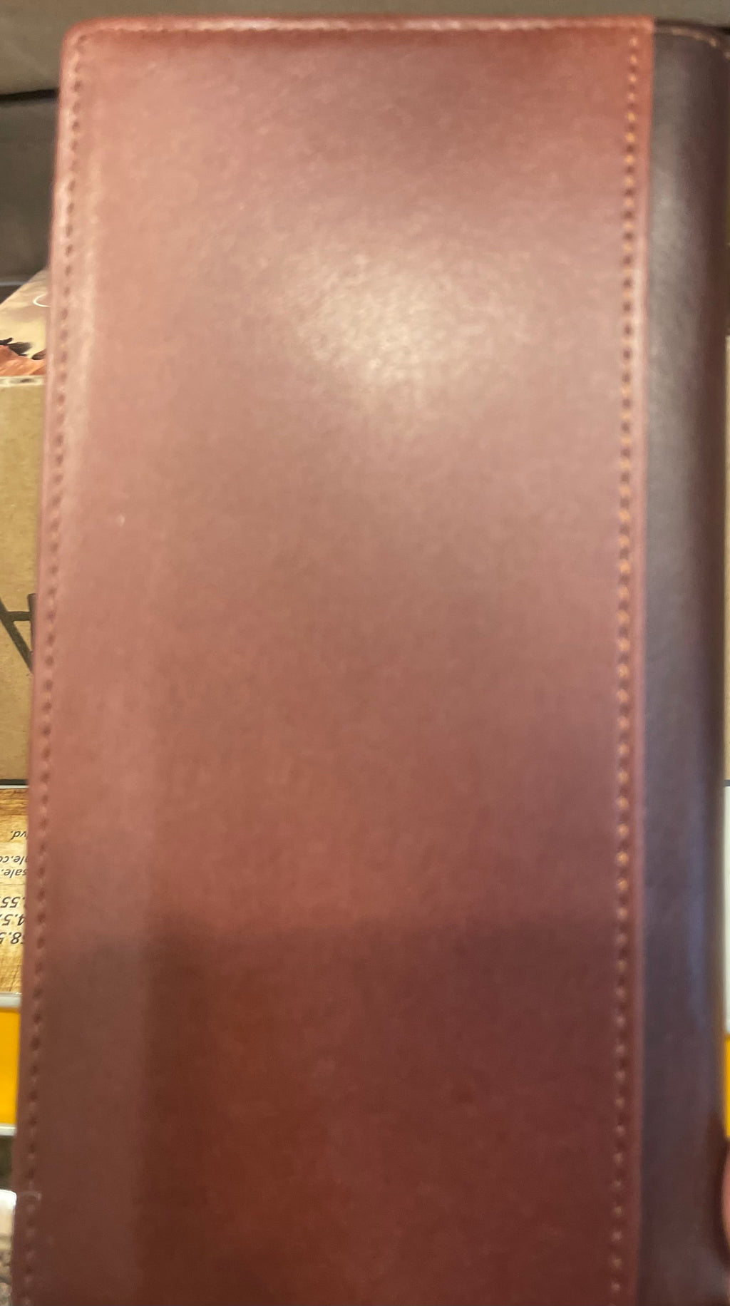 Tooled Leather Checkbook Wallets