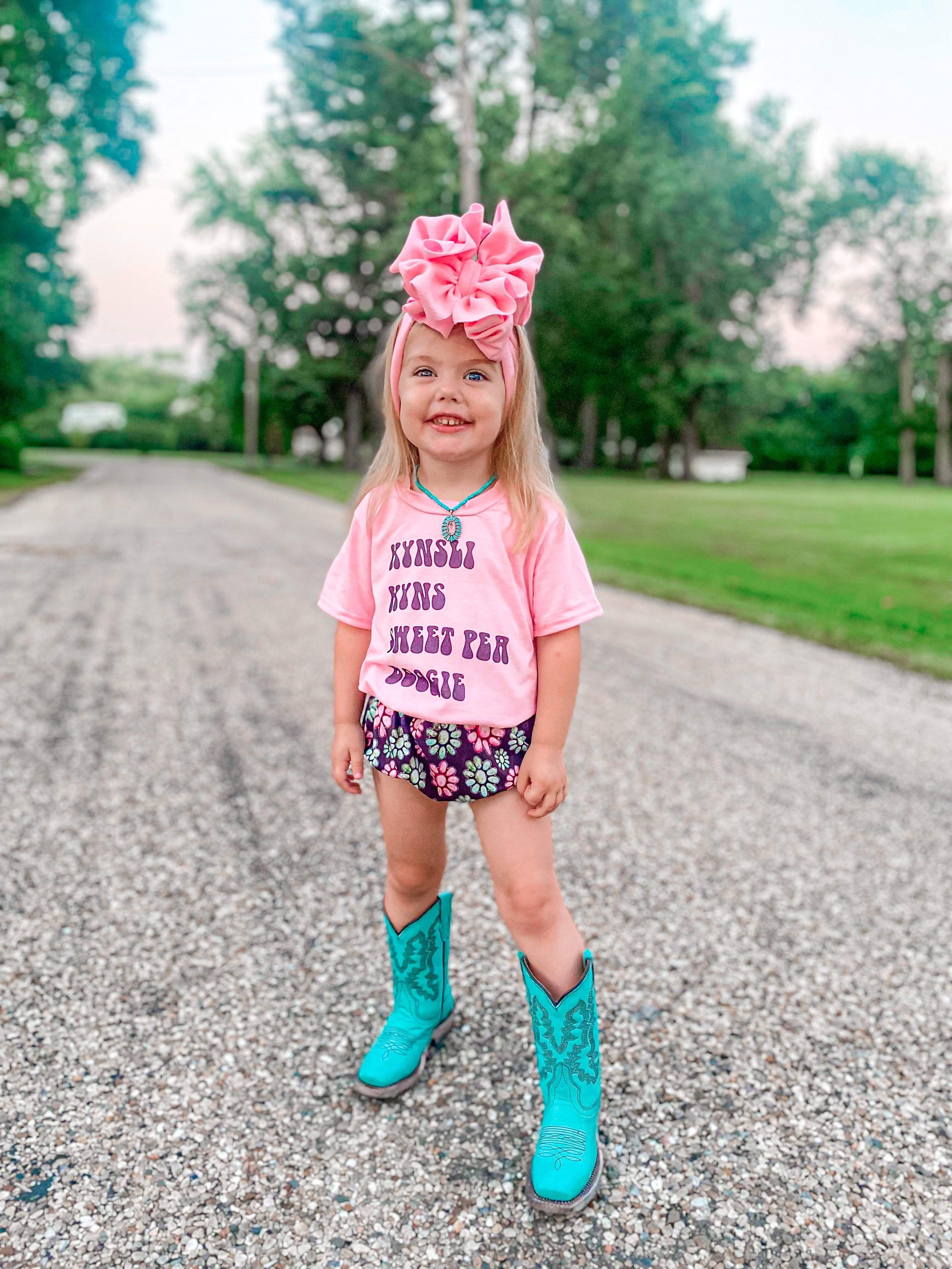 Turquoise Boots