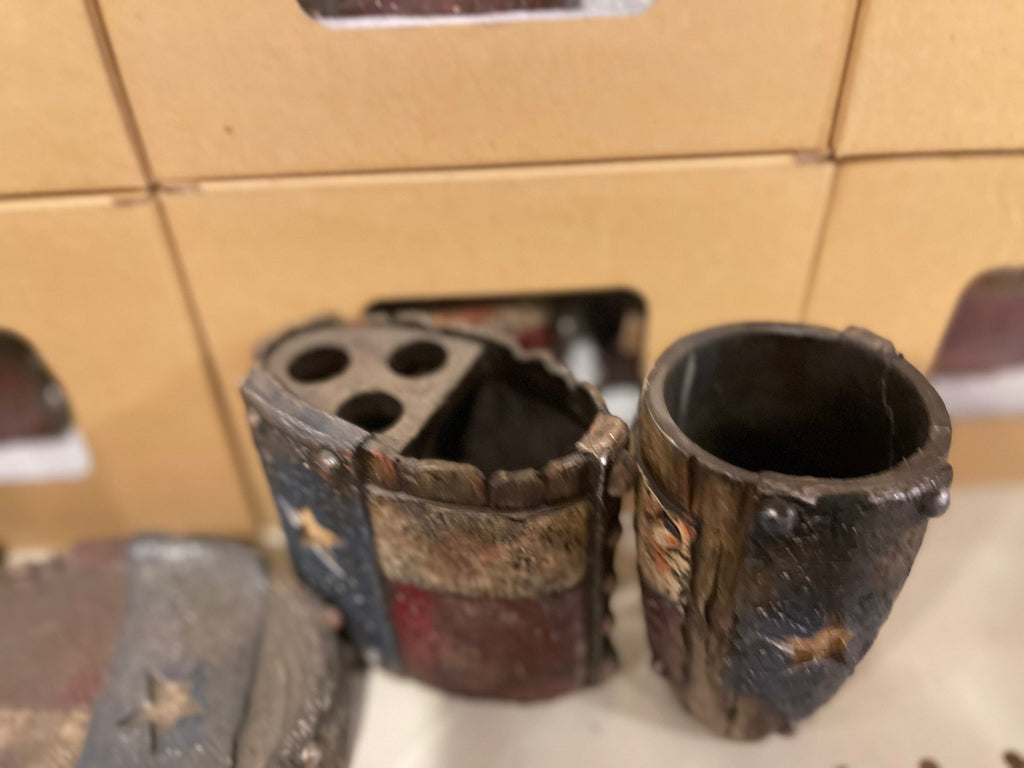 Texas Star Bathroom Set