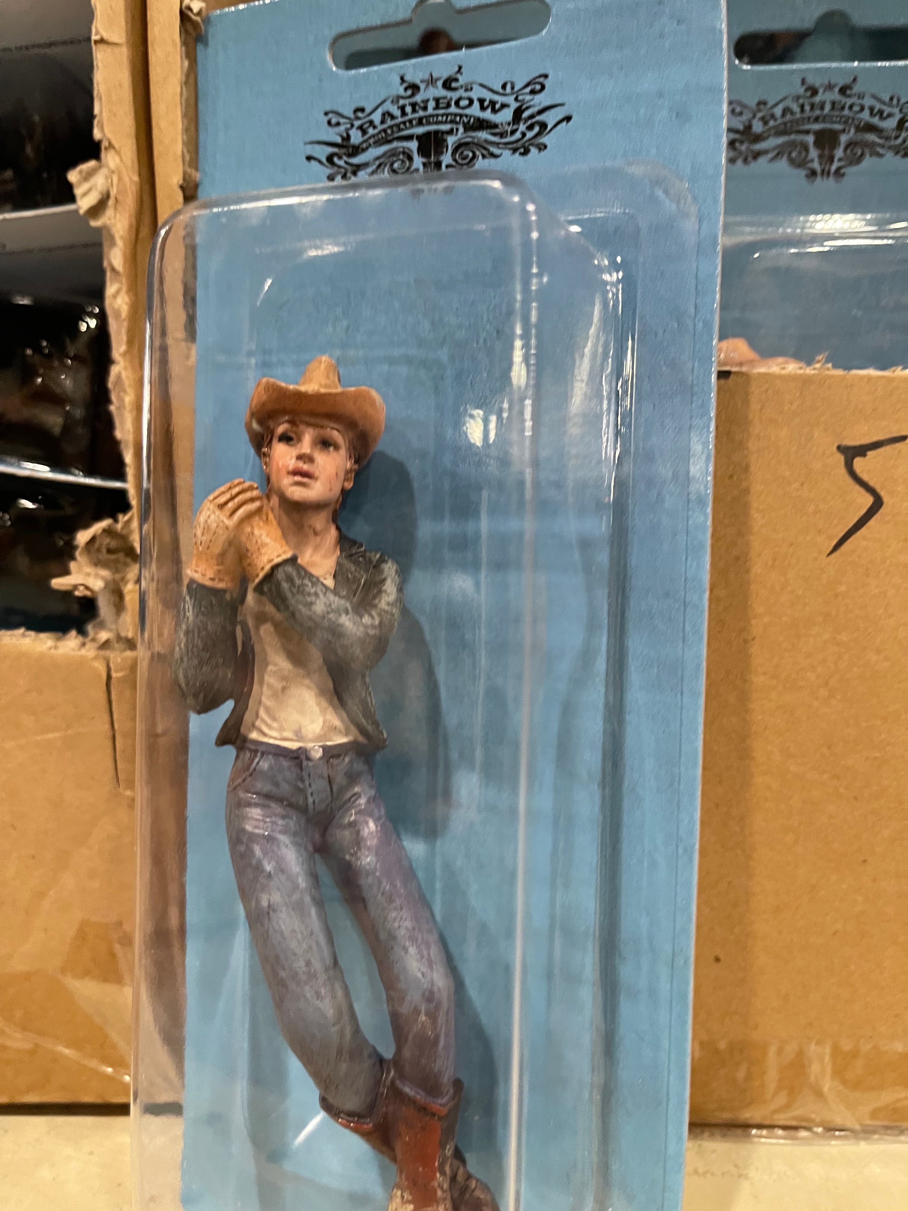 Cowgirl Light Fan Pull Cord Accessory